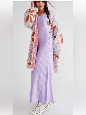 Free People beach Eve Sweater Dress Size large NWT